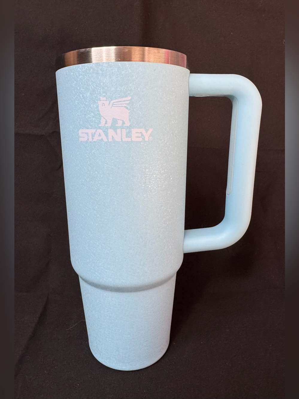 Stanley Powder Blue Crush 30 OZ Flowstate Quencher Tumbler (No Lid)